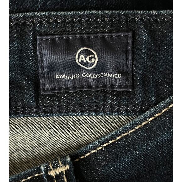 AG Adriano Goldschmied jeans The Farrah Skinny high rise dark blue size 24 - Picture 5 of 7